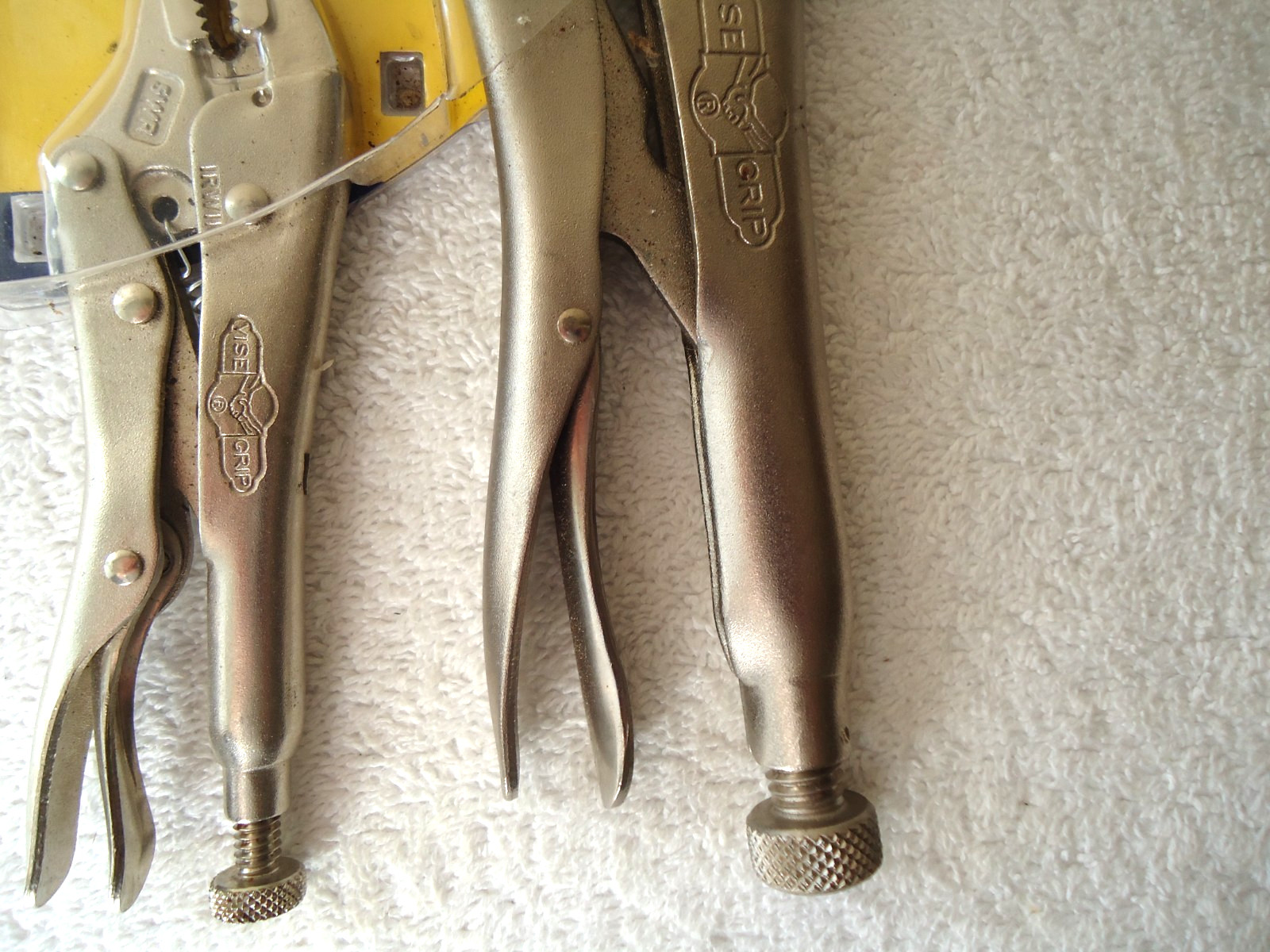 " NOS " Irwin Vise Grip 2 Piece Set 1,10WR,1,5WR Vise Grip Set " Great Gift "