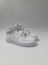 Nike Air Force 1 Mid GS White shoes DH2933-111 Youth Size 4.5Y Wmns 6