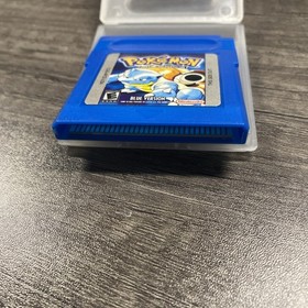 Pokemon Blue Version for Nintendo Game Boy Color game w/ case (1998) Fast Ship