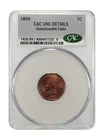 1899 indian head penny, CAC, Questionable color