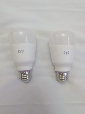 Yeelight W3 LED Smart Color LED Light Bulb 2 Pack