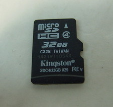 32GB KINGSTON MICRO SD CARD HC 4