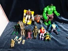 vintage action figure lots 11  transformers marvel tnmt neca kenner gijoe lot