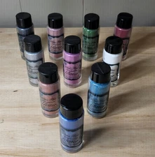 Nicole Crafts ULTRA FINE PREMIUM GLITTER Lot of 10