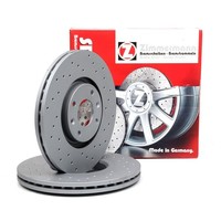 Zimmermann Sport Bremsscheiben FüR Citroen C4 / Picasso Peugeot 207 307 Vorne