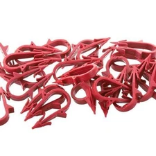 100 PIECES  Underfloor heating pipe clip Staples to fit 16/20mm Pipe Anchor