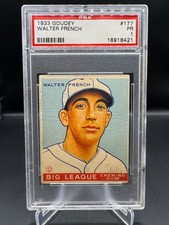 1933 Goudey Baseball Cards 60