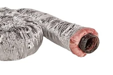 GAF Master Flow 4" X 25" Insulated Flexible Duct with R8 Insulation and Thermal