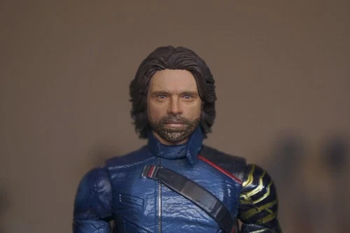 1/12 Marvel Legends Bucky Barnes custom painted head