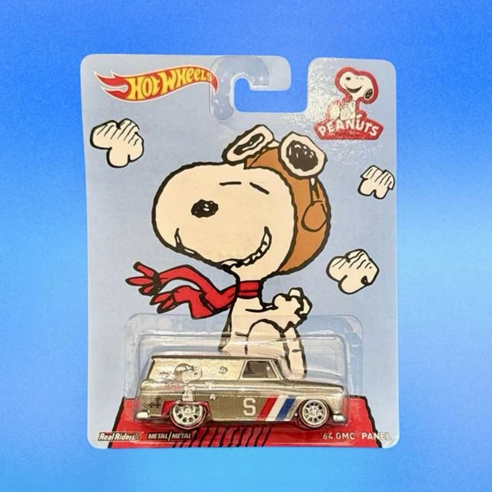 Hot Wheels 2014 64 GMC панель Peanuts Snoopy поп-культура настоящие райдеры - Изображение 2 из 4