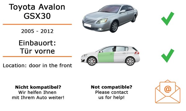 Lautsprecher Boxen Vorne Axton ATC165S FüR Toyota Avalon GSX30 2X Tief-MitteltöN-image