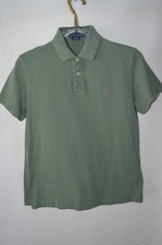 Polo Ralph Lauren Short Sleeve Green Polo Shirt Youth Boys XL Cotton