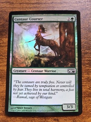 Centaur Courser: Core Set 2010 (M10): FOIL: NEVER PLAYED