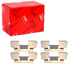 TRW MONTAGE-SATZ BREMSBELÄGE ZUBEHÖR VORDERACHSE passend für DACIA LOGAN SANDERO