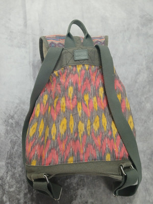 TOMS Canvas Aztec Southwest Backpack Multicolor Drawstring  display picture 1