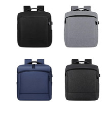 Outdoor Sports USB Charging Anti-Theft Laptop Waterproof College Backpack Bags.