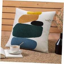 Boho Throw Pillow Covers 20x20, Modern Soft 20" x 20" Pack of 1 Geometric-c