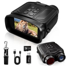 Night Vision Goggles - 4K Night Vision Binoculars for Adults, 5000mAh Recharg...