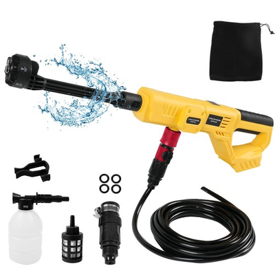 #ad Cordless Pressure Washer with 6 in 1 Nozzle 1000PSI Portable Handheld Car Po... $107.85