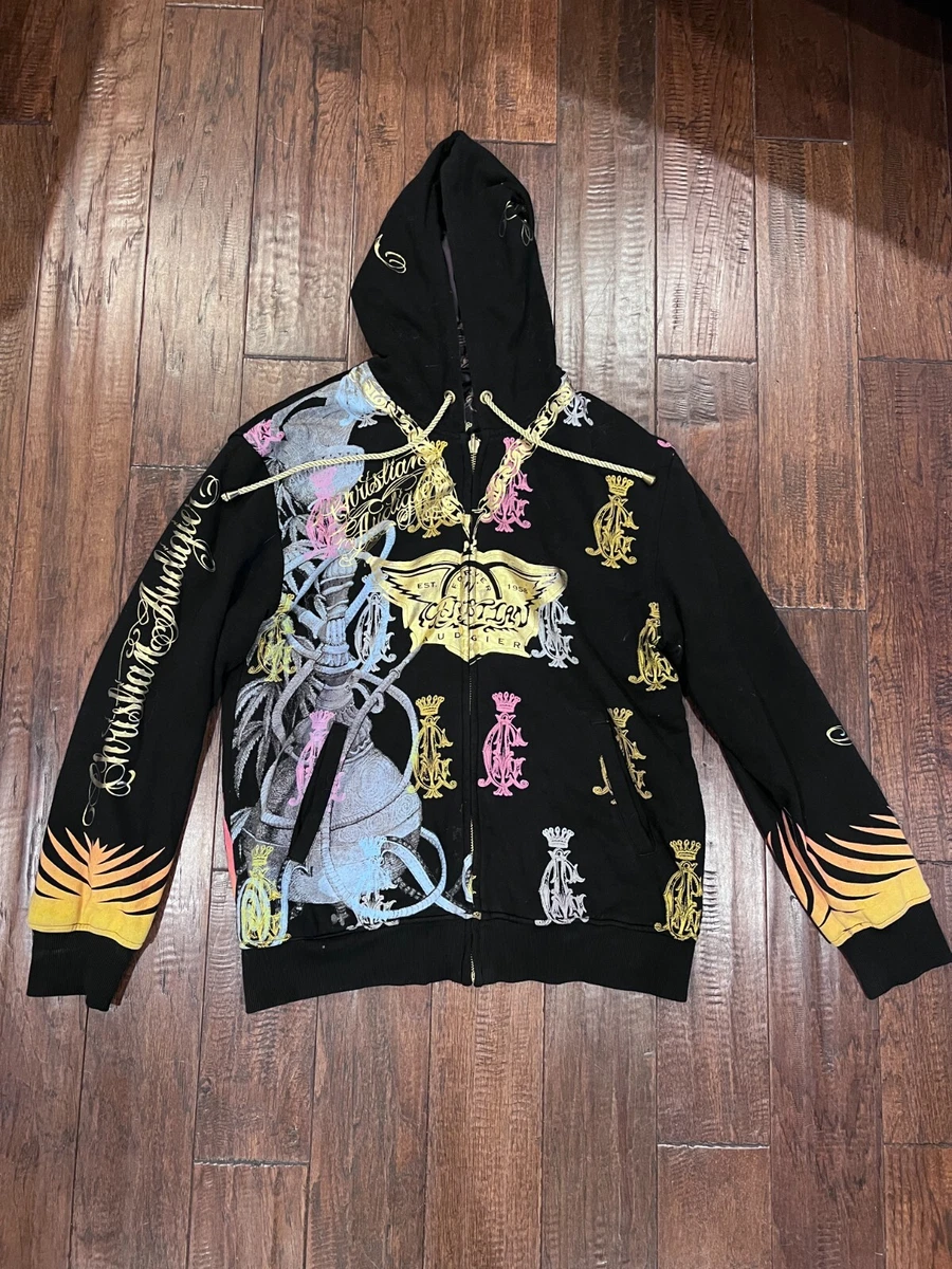Christian Audigier Regular Size XL Hoodies & Sweatshirts for Men