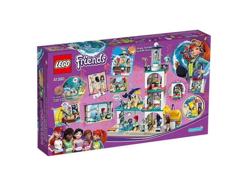 LEGO Friends 41380 Lighthouse Rescue Centre – New Sealed Box Retired Set - Image 2 of 3