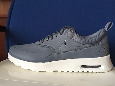 Womens Nike AIR MAX THEA Premium PRM sz COOL GREY