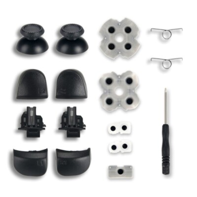 Für PS5 Controller L1 R1 L2 R2 Trigger Tasten Analogstick Leitfähiger Gummi