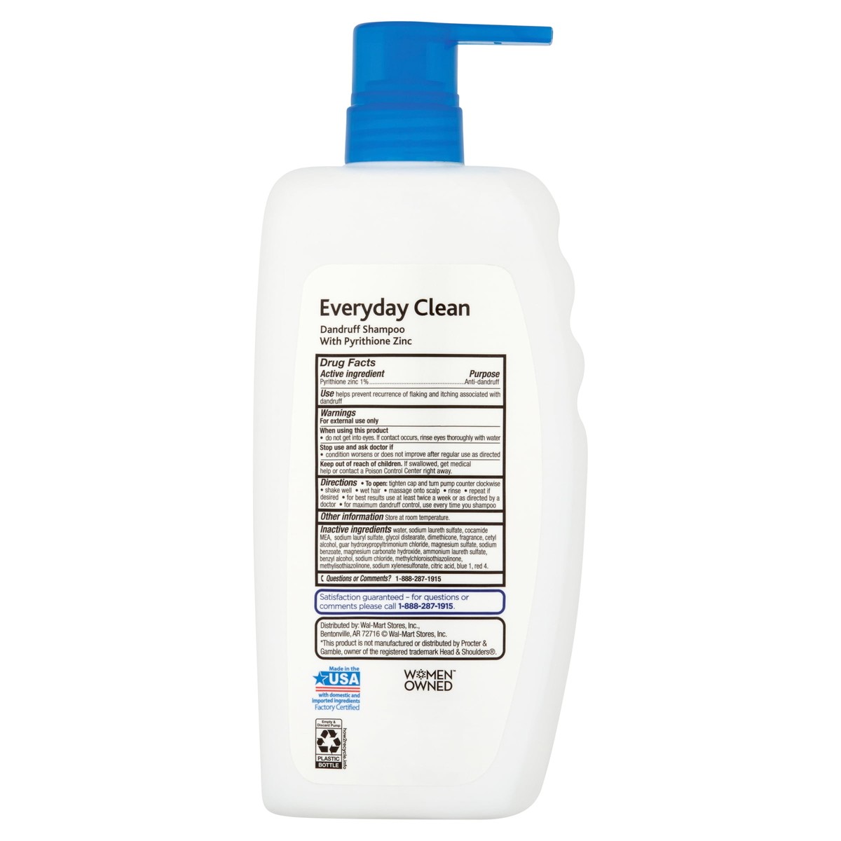 Equate Everyday Clean Nourishing Dandruff Shampoo Equate Everyday Clean Nourishing Dandruff Shampoo