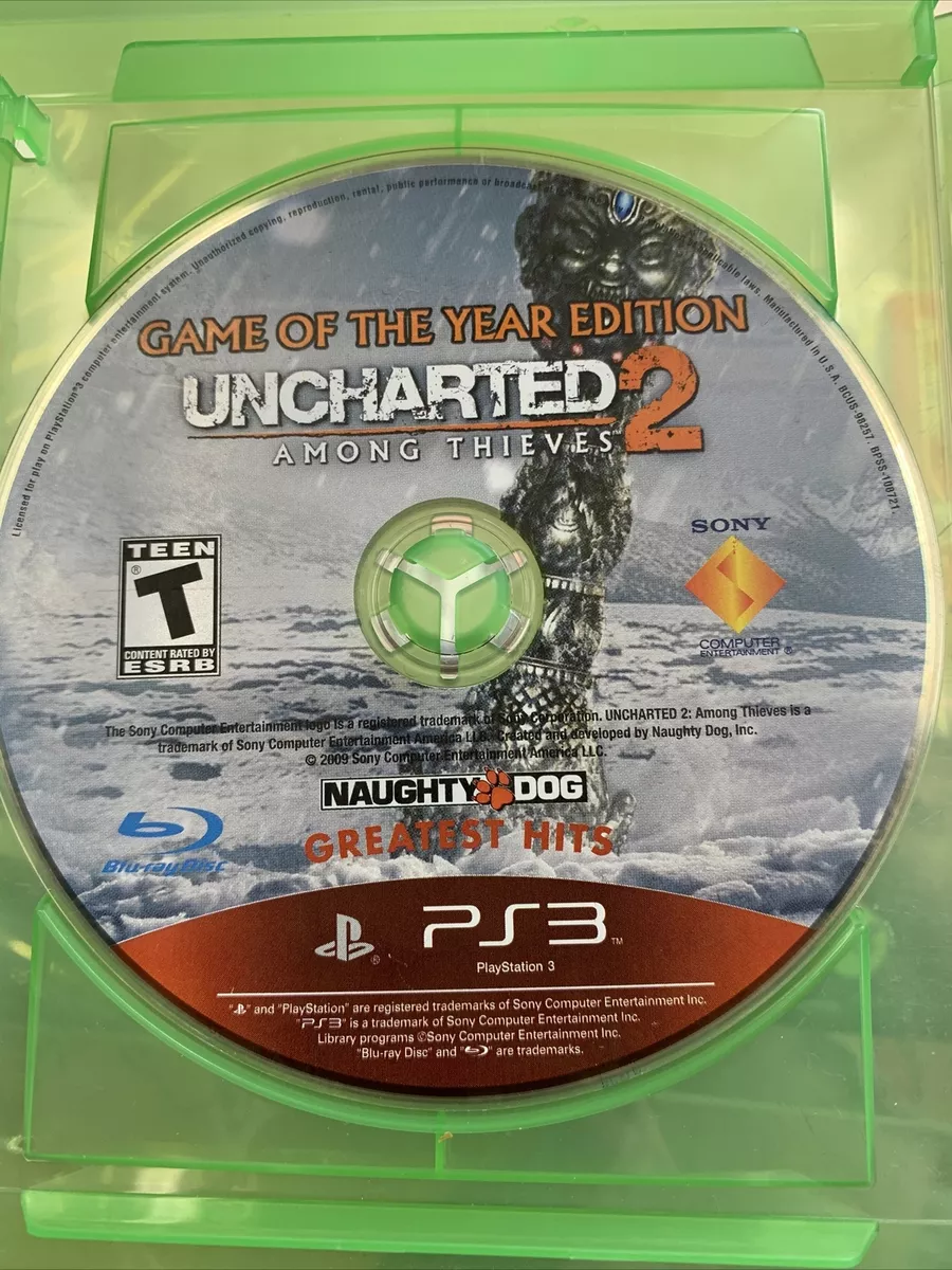  UNCHARTED 2: Among Thieves - Game of The Year Edition