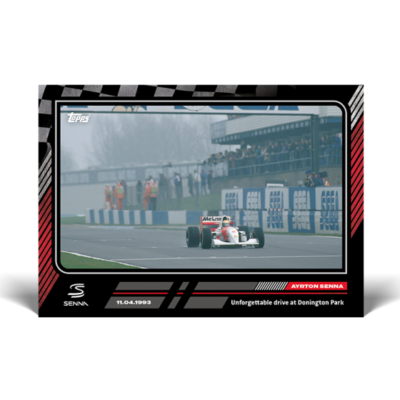 2023 Topps Now F1 STORY OF SENNA #40-42 AYRTON SENNA GOAT OF