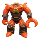Battle Beasts #28 Crusty Crab Hasbro Takara Water Rub Vintage