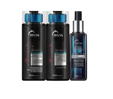 TRUSS Miracle Conditioner and Shampoo Set Bundle with Amino Miracle Heat Protect