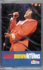 James  Brown  -  The  Godfather  Returns  -   Cassette  Tape   ( still  sealed )