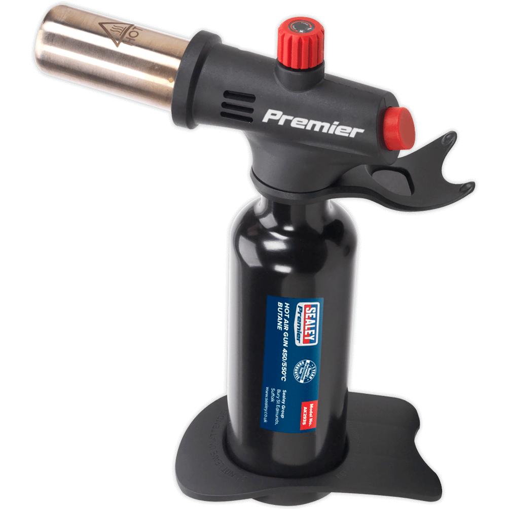 Sealey Adjustable Hot Air Gun 450/550C Butane for Paint Stripping