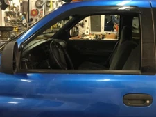 AVS Rain Guards Vent Visors Shade Tape-On for 94-2002 Dodge Ram w/o Tow Mirrors