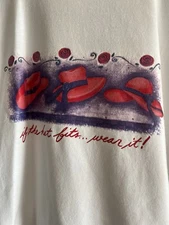 Women's RED HAT SOCIETY T Shirt sz L, XL, 3x, 4x If the Hat fits, Wear it