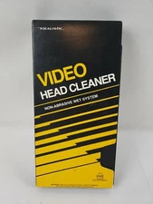 Realistic Video Head Cleaner Non-Abrasive Wet System Cassette Only No Liquid