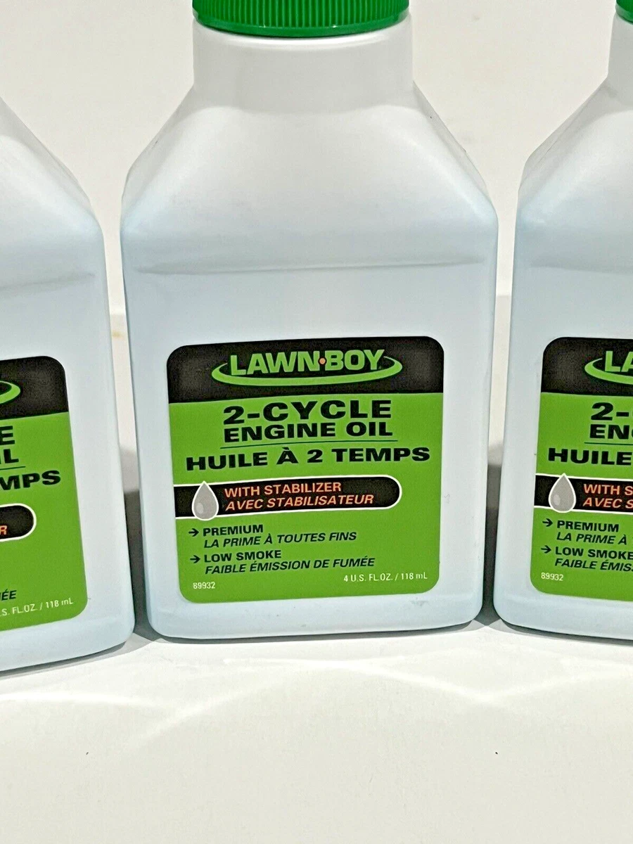 Lawnboy 2 Cycle Engine Oil Mix Lawn Boy 4oz Can Bottle 89932 2pk