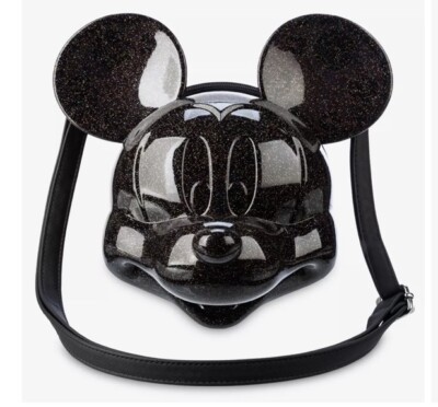 2024 Disney Parks Loungefly Mickey Mouse 3D Head Black  display picture 3