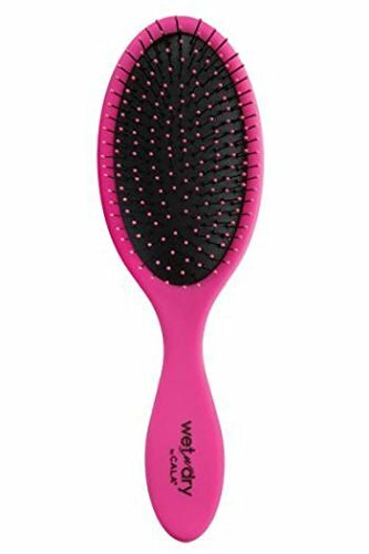 Pink Cala Wet N Dry Kids Travel Detangling Hair Brush Soft