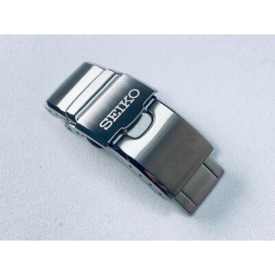 SEIKO Prospex Genuine Watch Buckle Deployment Clasp 18mm