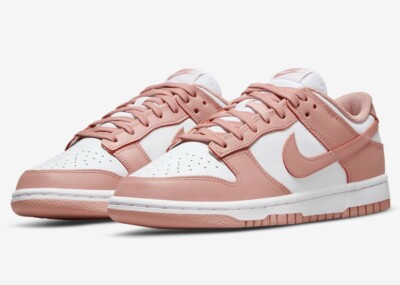 Nike Dunk Low Rose Whisper Pink Sizes 5.5-11 Women's DD1503-118