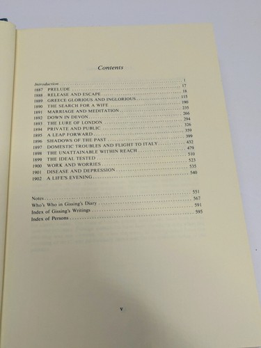 London Life of Literature Late Victorian England Diary of George Gissing HC 1978 - Imagen 7 de 10