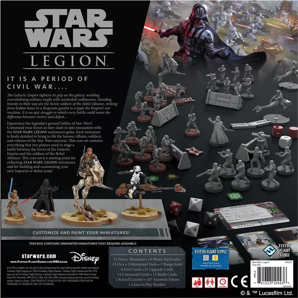 Star wars hotsell legion starter set