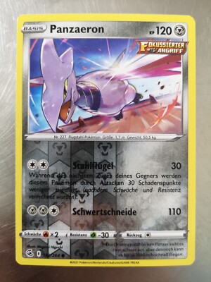 Panzaeron FST 182 / 264 Reverse Holo Fusionsangriff 