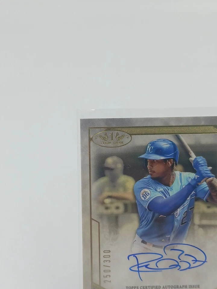 2021 Topps Tier One Tier One Talent Auto /300 Adalberto Mondesi #T1TA-AM Royals - Image 2 of 4