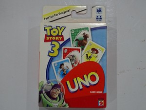 Toy Story 3 Uno Family Card Game Mattel New Q6 Ebay