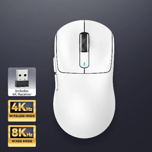 Wireless Gaming Mouse with 650IPS 26000DPI Lightweight Macro Support-image