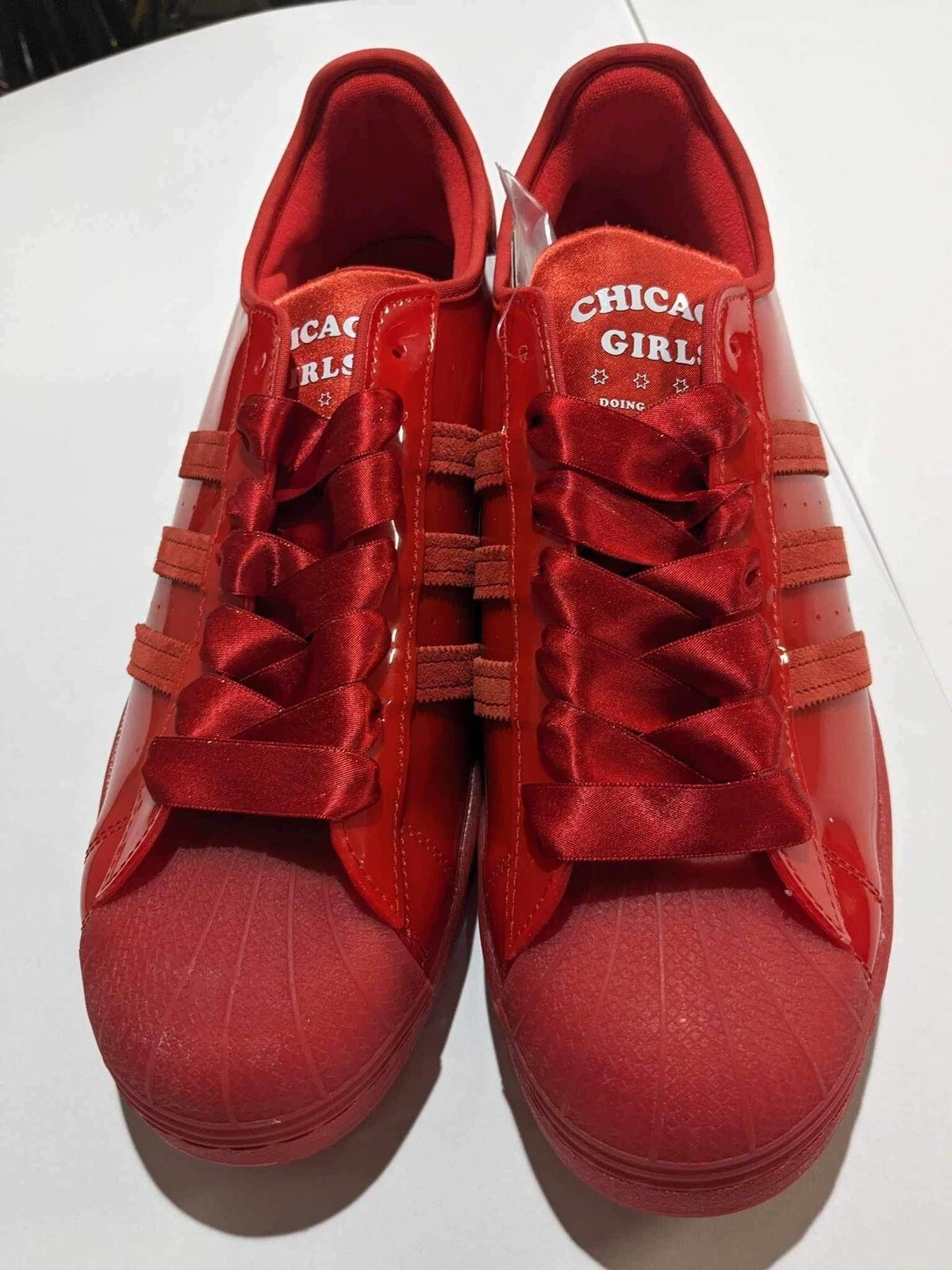 adidas Superstar ASW DES Chicago Girls Do It Better Mens 13 Lush Red FX3471