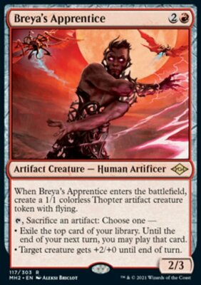 Magic the Gathering MTG Breya's Apprentice (117) Modern Horizons 2   NM